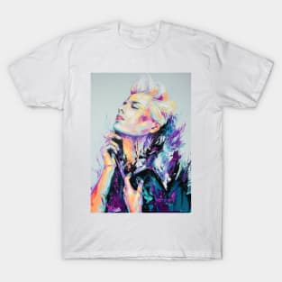 Abstract picture of a beautiful girl. T-Shirt